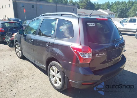 2015 Subaru Forester 2.5I Premium из США, поврежденный, VIN JF2SJADC5FH563024